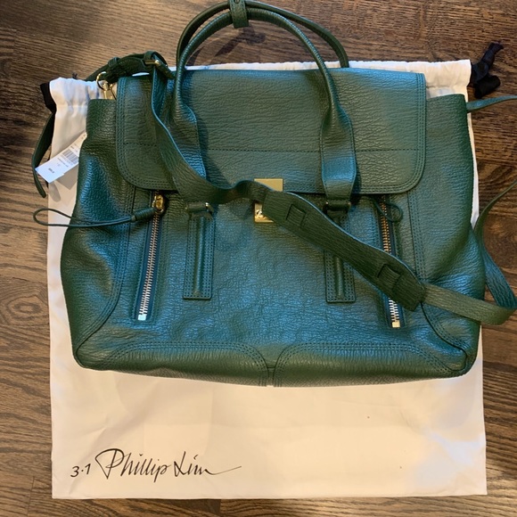 3.1 Phillip Lim Handbags - Phillip Lim 3.1 Pashli Medium Satchel olive
